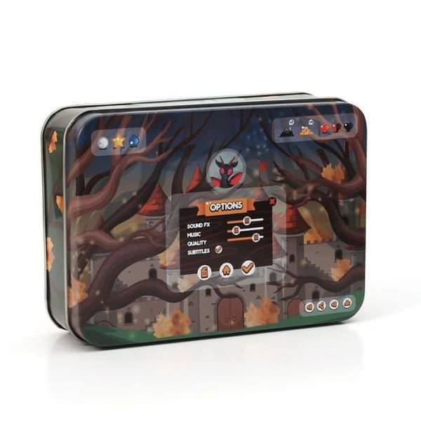 FIMO Box - Collector's Metal Box - Drake - Brun - Blandat - KREATIVT FRÖ VI HAR ALLA TALANG