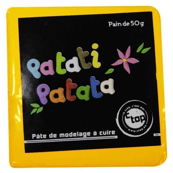 Modellermassa - MegaCrea - Patati Patata - Curryfärg - 50 grs - Mixad