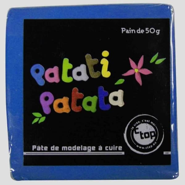 Polymersharts - MÉGACRÉA - Patati Patata - Kungablå - 50 gr - Avancerad