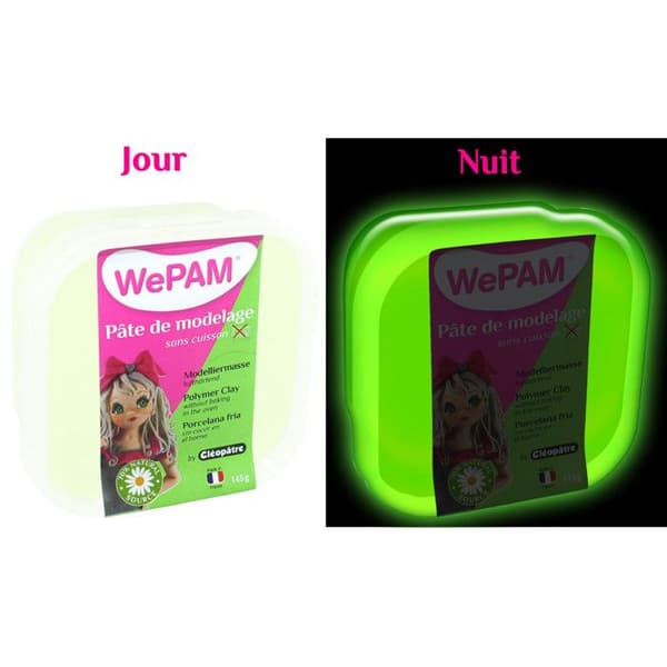 Porcelain kallbar WePam 145 g Fosforescerande