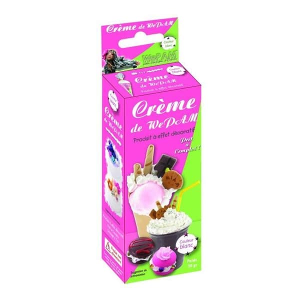 Crème - WePam - Falsk vispad grädde - 30 gr - Vit - Icke ätbar