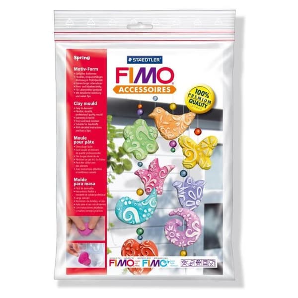 FIMO degform - Fjäder - FIMO - Fjäderformer - Lätt att släppa