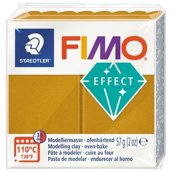 Fimo Paste - STAEDTLER - Effekt Metall Guld 11 - Metallisk effekt - 57 g
