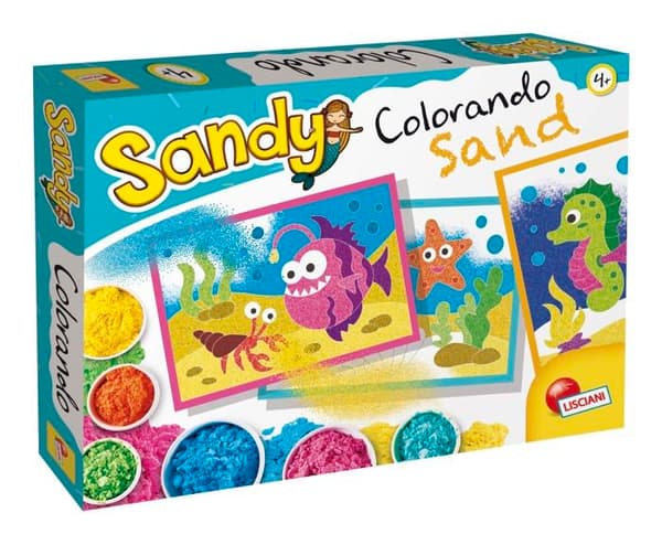 Liscianigiochi modelleringssandspel - 97494 - Lisciani Giochi SANDY COLORANDO - SAND