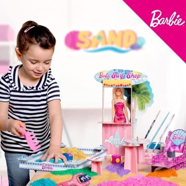 Magisk sandlåda - Barbie Sand & Surflåda - LISCIANI