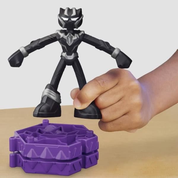 Play-Doh Black Panther, Sharp Claws med flexibel figur och modellering, Ages 4, Marvel