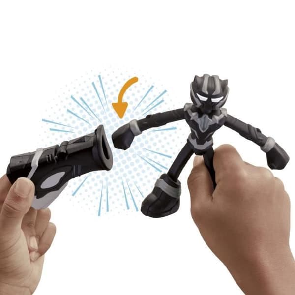 Play-Doh Black Panther, Sharp Claws med flexibel figur och modellering, Ages 4, Marvel