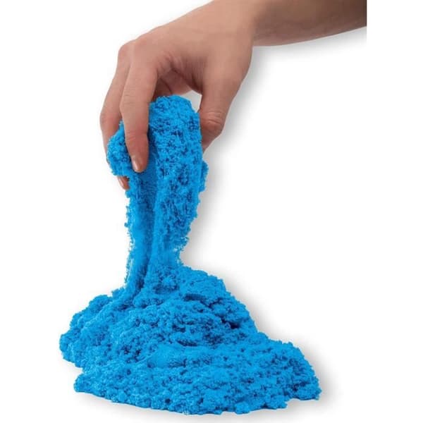 Toy - SPIN MASTER - Kinetic Sand Color Bag Blue Bag 907 g - Blandat - 3 år