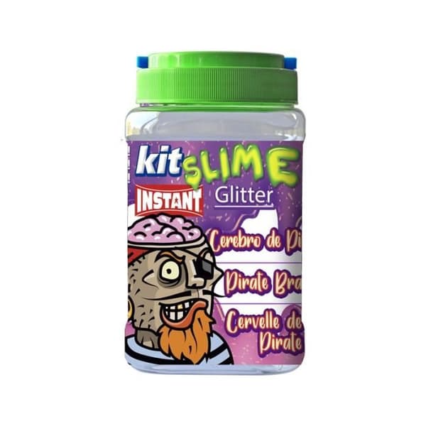Kit för att göra ditt eget Slime - Instant - Pirate Brain - Child - Bear Theme