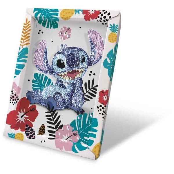 STITCH paljettsamling, kreativt spel, Disney Stitch-set, från 7 år och uppåt, LANSAY