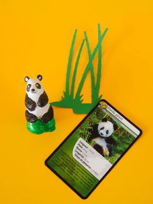 Mako-figurer Panda gigantisk
