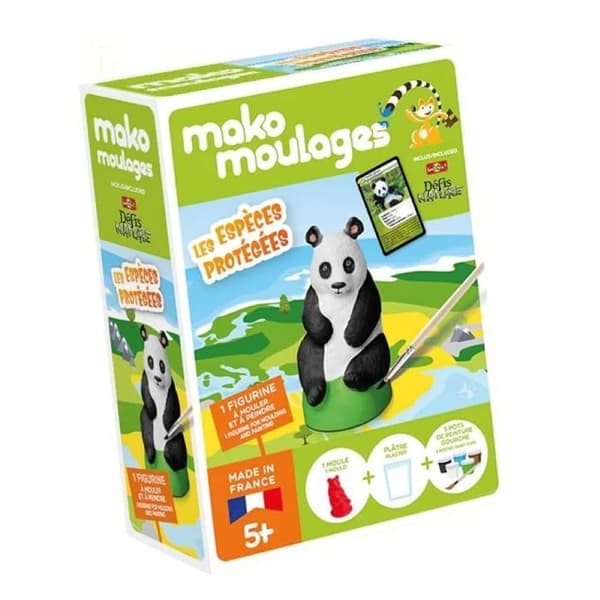 Mako-figurer Panda gigantisk