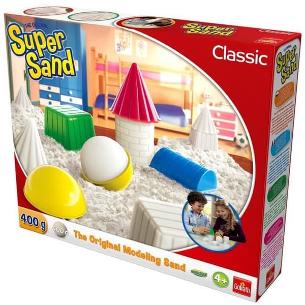 SUPER SAND Classic - Kreativ fritid - Modelleringssand - GOLIATH