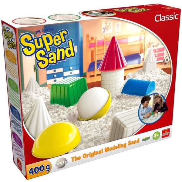 SUPER SAND Classic - Kreativ fritid - Modelleringssand - GOLIATH