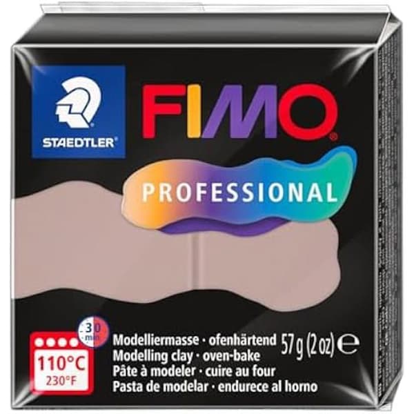 STAEDTLER FIMO professional 8040-87 Hårdgörande lera för ugn, speciellt framtagen för yrkesverksamma och