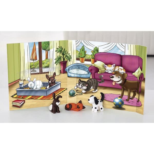 Fimo Kids Form & Play 'Pet'-modelleringssats - FIMO-märke - Nivå 1 - För barn från 5 år och uppåt