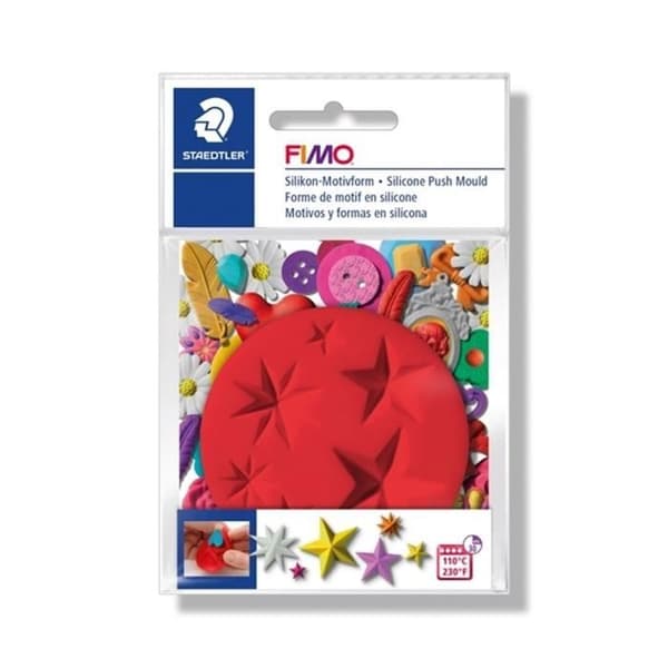 LA FIMO Fimo stämpelform "stjärnor"