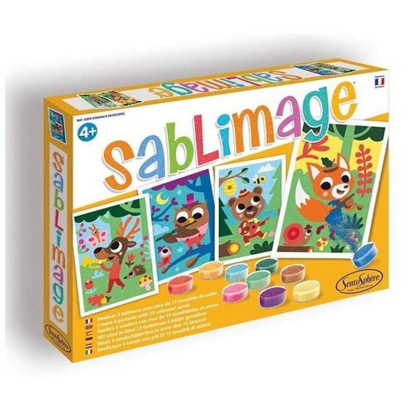 Sablimage Animal Musicians Kit - NO NAME - Blandat - Från 4 år - Orange - Flerfärgad