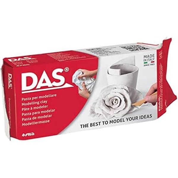 Kreativ leksak - Fila - Modelllera 1/2 kg Vit