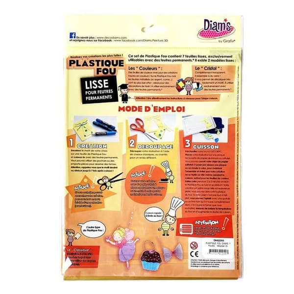 Plastfolie - 7 metalliserade guldblad