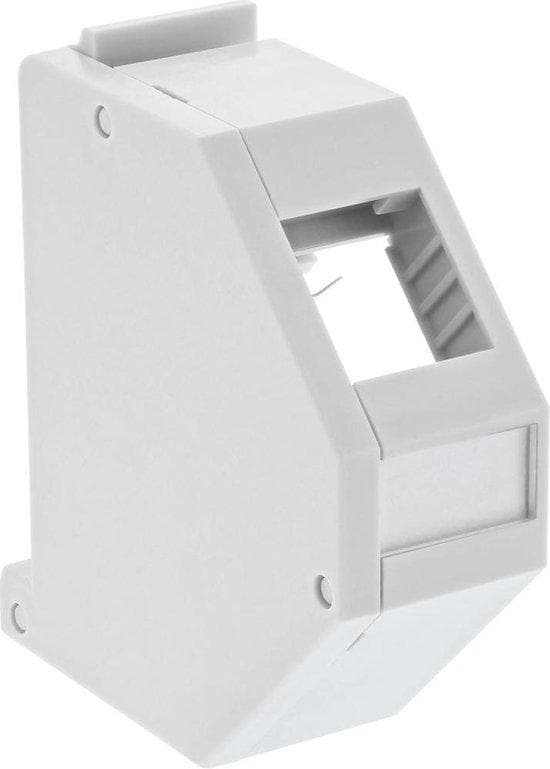 InLine 76203 - Vinklet - Grå - Plastik - 22 mm - 62,7 mm - 60 mm (76203)