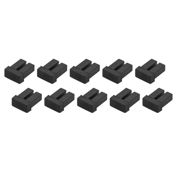 StarTech.com LC SFP pölysuojat - 10 kpl pakkaus - suojakuori - musta (10 kpl pakkaus)