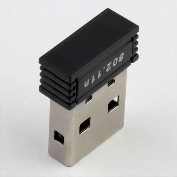 ENKELT: USB WIFI-NYCKEL DONGLE Trådlös nätverksadapter 150 Mbps 802.11n/g/b 48h