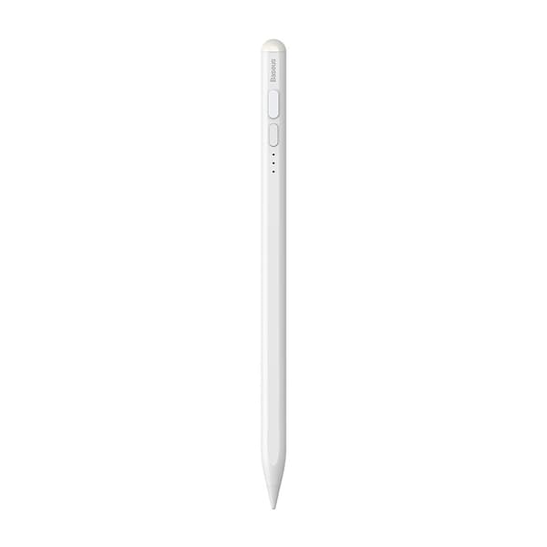 TOUCH PEN Baseus Smooth Writing 2 Series, indicator LED, incarcare Type-C, alb "SXBC060502" -  (timbru verde 0.03 lei)
