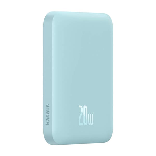 Powerbank Baseus Magnetic Mini 6000mAh, USB-C  20W MagSafe (blue) Blå