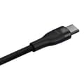 Miniatyrbild 1 av 8: Baseus Universal Cable, Flash Series II 2-in-1 Fast Charging Cable (Type-C to Type-C + Type-C) 100W, 1.5m, Black (CASS060001)