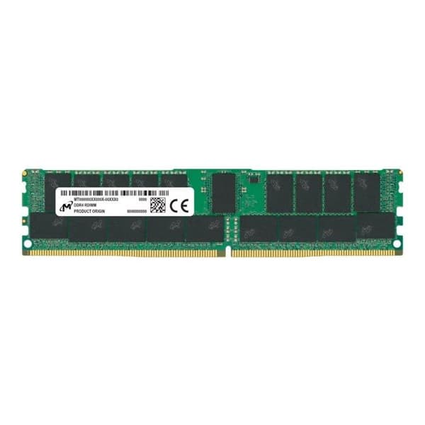 MICRON TECHNOLOGY DDR4 RDIMM 32GB 2RX8 3200 CL22 - MTA18ASF4G72PDZ-3G2R