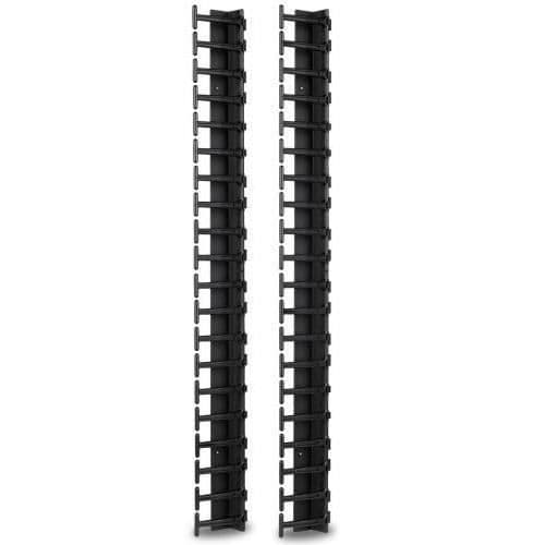 APC Cable Manager APC by Schneider Electric - Svart - 2 Pack - 42U Höjd
