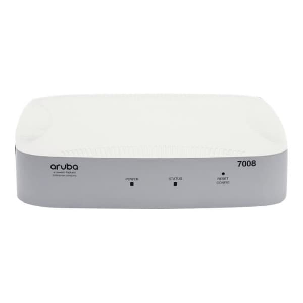 HPE Aruba 7008 (US) 100W PoE+ Nätverksadministrationsenhet 8 portars GigE Vit