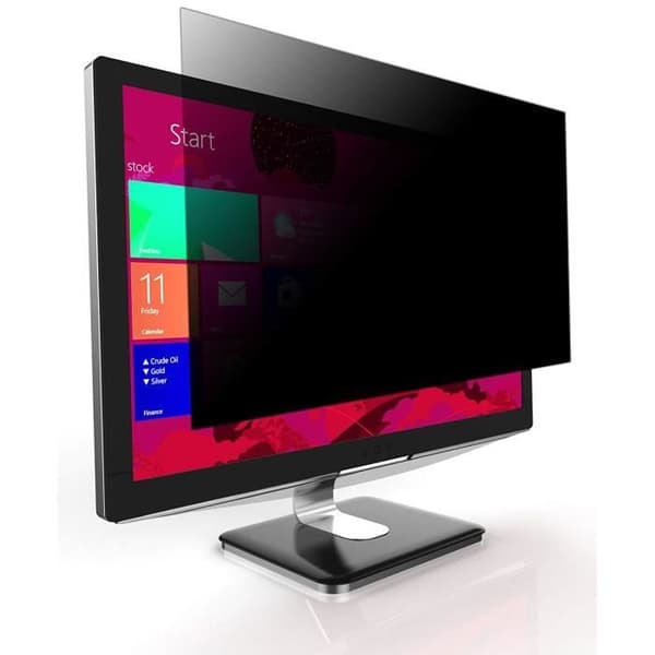 V7 PS22.0WA2- 2E 22 Sekretessfilter (16:10, 47,40 x 29,69 cm / 18,66 x 11,69 tum, matt/blank, tyg