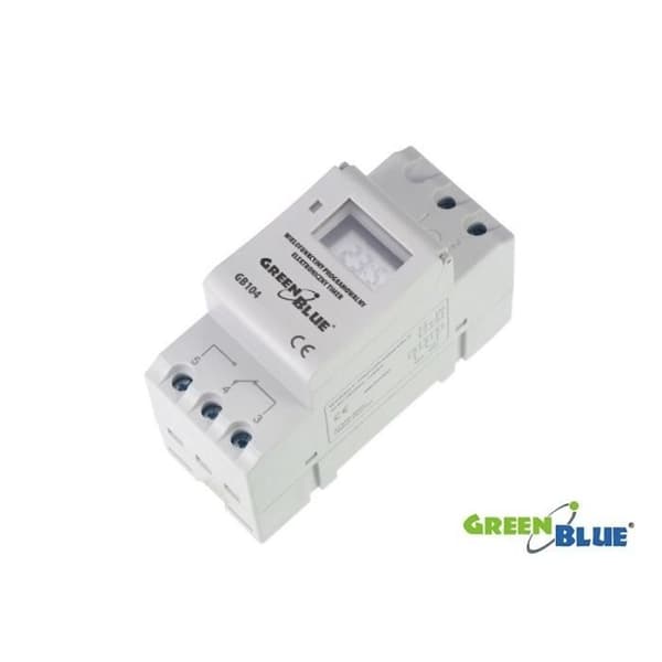 GREENBLUE GB104 PANEL PÅ DIN RAIL MINUTE RAIL...