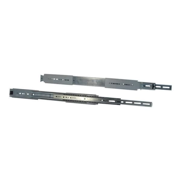 Inter-Tech skåpsskenor - Silver - 19" - Teleskopisk - Förlängning 41-64 cm