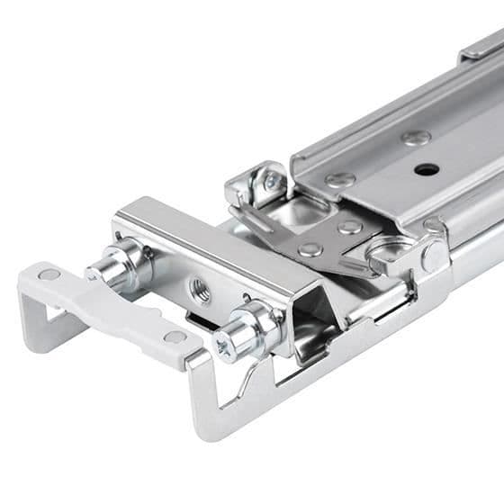SilverStone SST-RMS05-22 - 3U & 4U Verktygsfri kullagersats, 440 mm bred kuggstång, upp till 77,16 lbs
