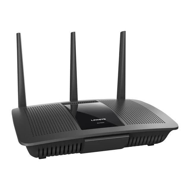 LINKSYS EA7500 Gigabit WiFi Router MAX-STREAM AC1900 MU-MIMO dubbelt band