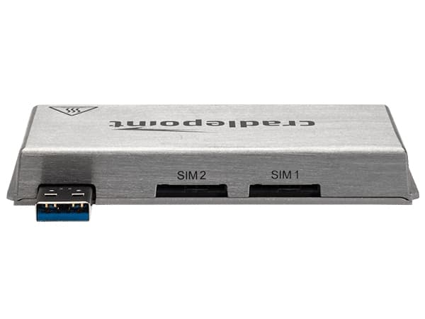 Cradlepoint MC400 Modular LTE Modem - Trådløs mobilmodem - 4G LTE Advanced Pro - USB - 1.2 Gbps - for Cradlepoint E300, E3000; E300 Series Enterprise