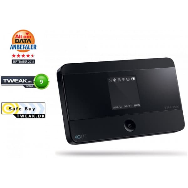 TP-LINK M7350 LTE-modem og WiFi-basestation