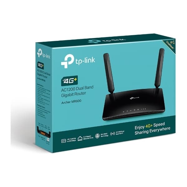 TP-LINK Archer MR600 -4G+ LTE-modem og WiFi-router