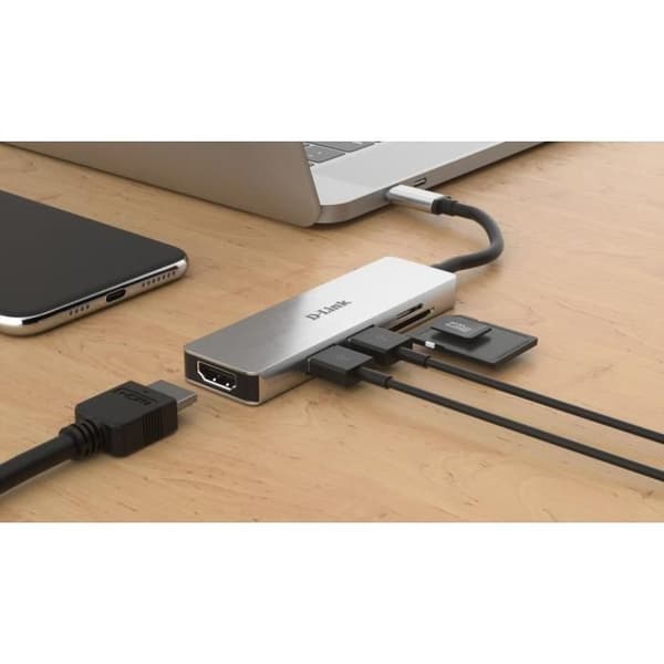D-Link DUB-M530 5-i-1 USB-C Hub