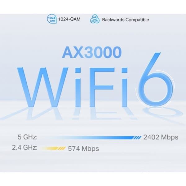 TP-LINK Deco X50-5G Dual Band 5G/4G/3G -modeemi ja WiFi6 -tukiasema