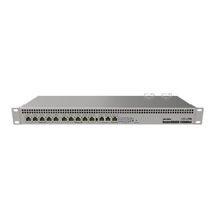 NET ROUTER 10/100/1000M 13PORT/DUDE RB1100DX4 MIKROTIK Sølv