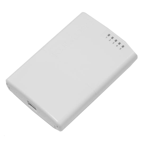 NET ROUTER 10/100M 5PORT/OUTDOOR RB750P-PBR2 MIKROTIK Hvit