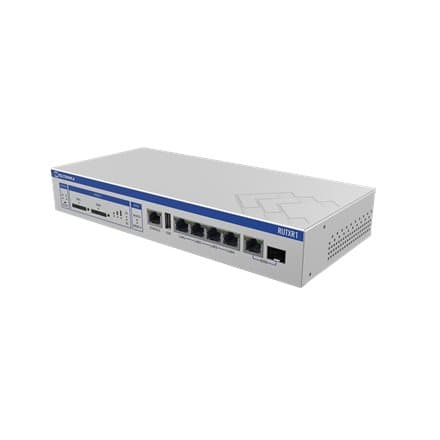Teltonika RUTXR LTE Router | Enterprise Rack-Mountable SFP/LTE Router | RUTXR1 | 802.11ac | 867 Mbit/s | 10/100/1000 Mbit/s | Ethernet LAN (RJ-45) por