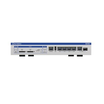 Teltonika RUTXR LTE Router | Enterprise Rack-Mountable SFP/LTE Router | RUTXR1 | 802.11ac | 867 Mbit/s | 10/100/1000 Mbit/s | Ethernet LAN (RJ-45) por