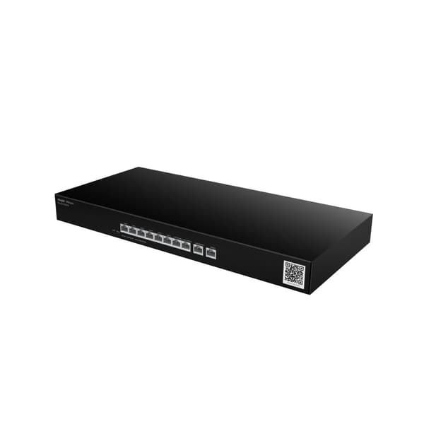 Router Reyee, RG-EG310GH-E,10-PortHigh-Performance Cloud Managed "RG-EG310GH-E" (timbru verde 0.8 lei) Svart