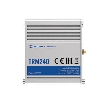 LTE Modem | TRM240 | No Wi-Fi | Mesh Support No | MU-MiMO No | 2G/3G | Antenna type 1xSMA for LTE | 1 x microUSB