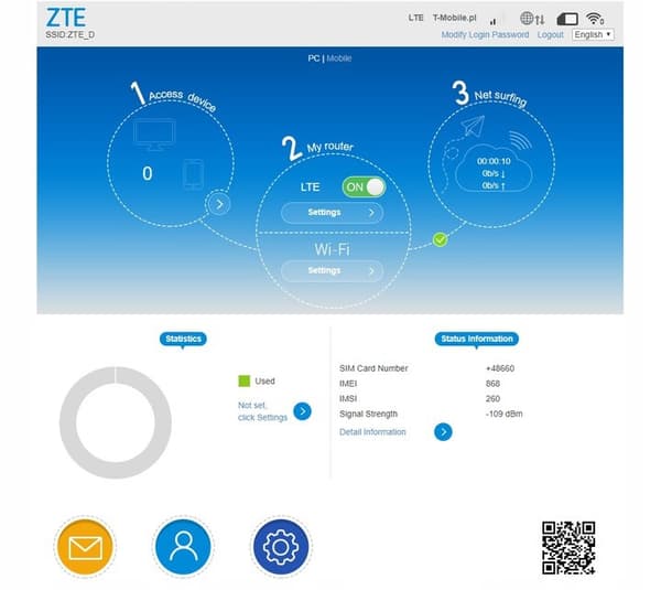 ZTE LTE MF79U matkapuhelinverkkolaite Matkapuhelinverkon modeemi